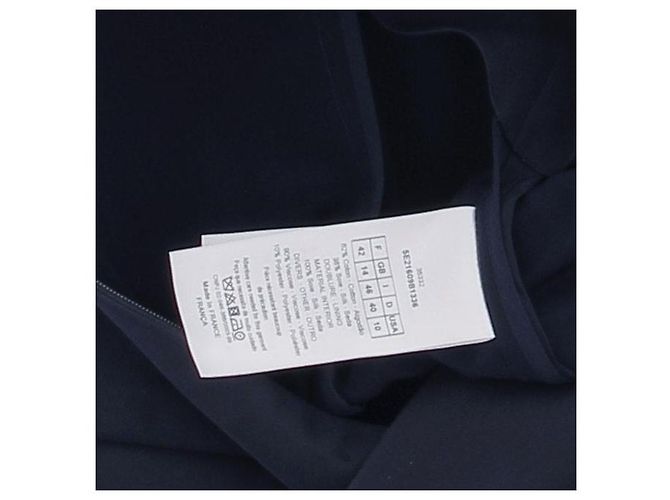 Vestido Dior azul marino de algodón talla 42 - vista 5
