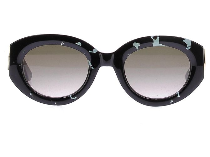 Emmanuelle Khanh Lunettes de soleil "PALACE" vertes - view 2
