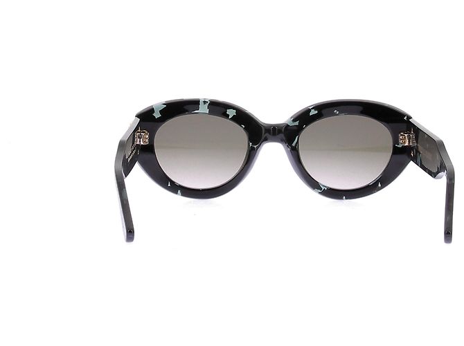 Emmanuelle Khanh Lunettes de soleil "PALACE" vertes - view 3