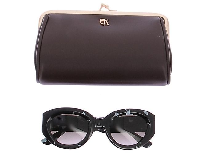 Emmanuelle Khanh Lunettes de soleil "PALACE" vertes - view 7