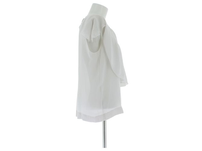 Fendi Seidenbluse Grau - Ansicht 3