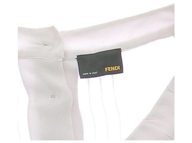 Fendi Seidenbluse Grau - Ansicht 5