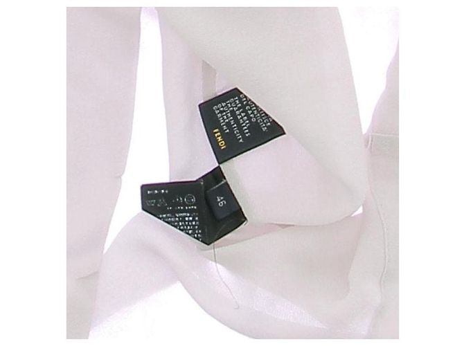 Fendi Seidenbluse Grau - Ansicht 7