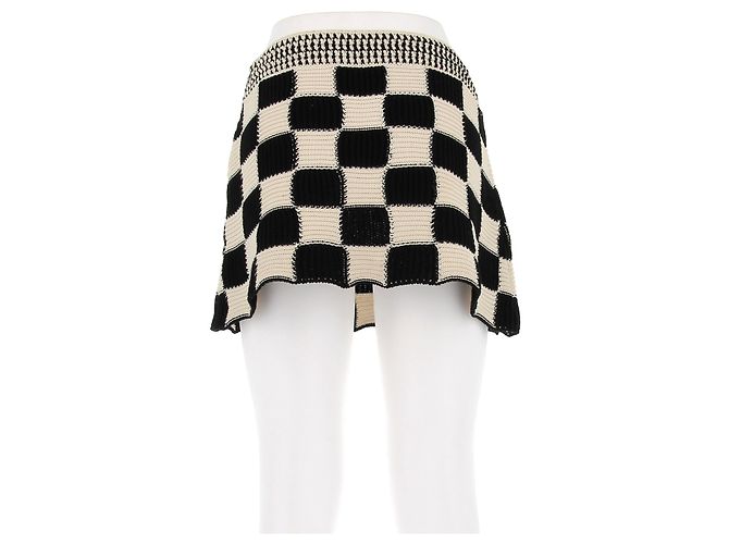 Louis Vuitton Häkelrock Beige - Ansicht 2