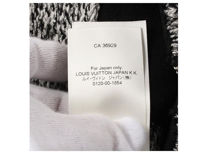 Louis Vuitton Rock aus Baumwolle und Wolle Grau - Ansicht 4