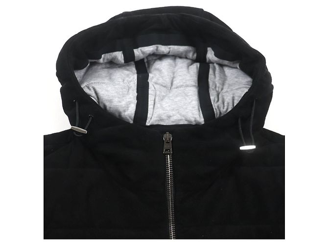 & Other Stories Chaqueta con capucha de cuero de cabra y algodón HERNO negra 44 Negro - vista 15