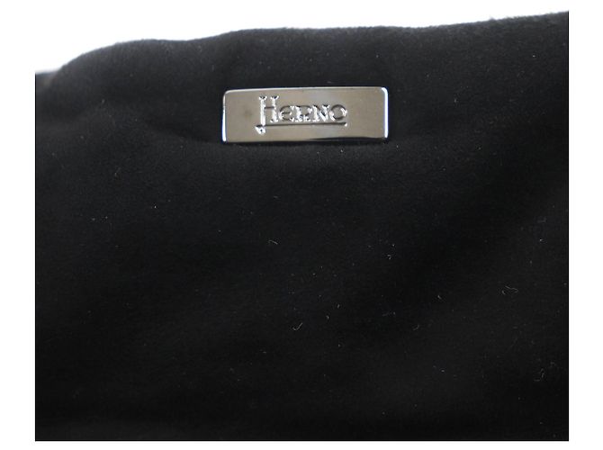& Other Stories Chaqueta con capucha de cuero de cabra y algodón HERNO negra 44 Negro - vista 5