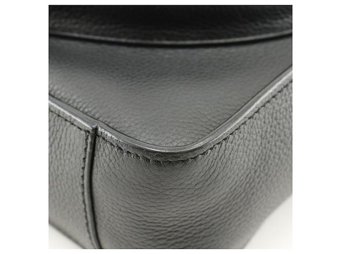 Bolso mini tote Dior Saddle de piel 2 en 1 Negro - vista 5