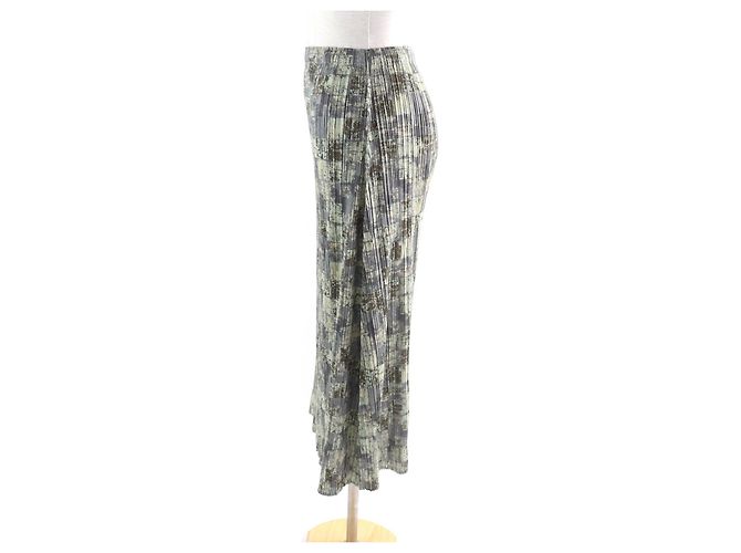 Falda larga plisada Issey Miyake PP41-JG934 Multicolor - vista 3
