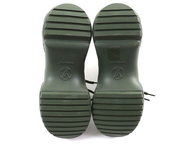 Stivali da pioggia Monogram Arclight Louis Vuitton Khaki Verde Cachi - vista 7