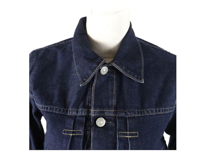 & Other Stories Macacão de denim de algodão e poliuretano para mulheres RRL Azul - vista 4