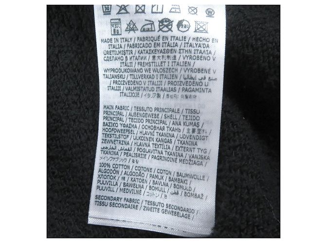 Autre Marque Sudadera de algodón oversized Maison Margiela S50HG0045 Negro - vista 10