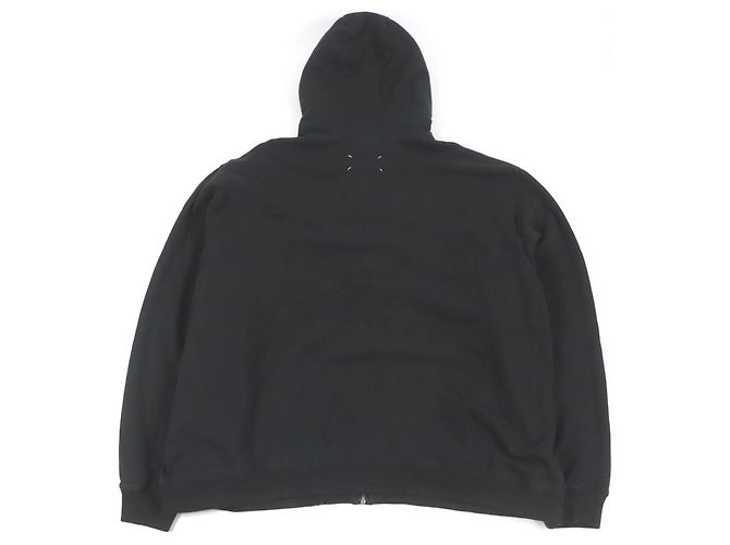 Autre Marque Sudadera de algodón oversized Maison Margiela S50HG0045 Negro - vista 4