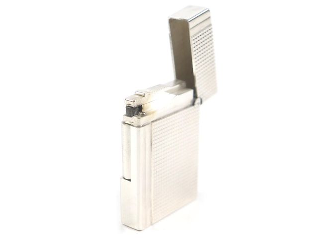 & Other Stories Encendedor Gatsby Square Diamond Head Logo Plata - vista 5