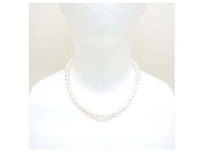 Autre Marque Collana di perle Akoya argento 43 cm - vista 2