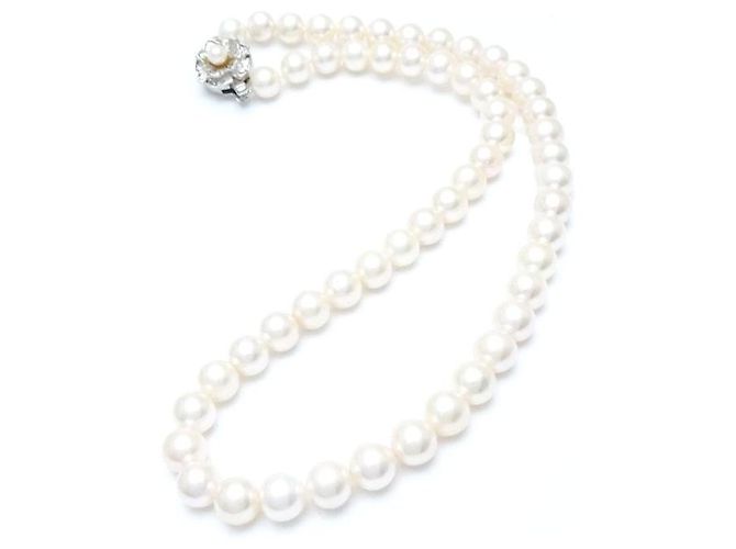Autre Marque Collana di perle Akoya argento 43 cm - vista 3