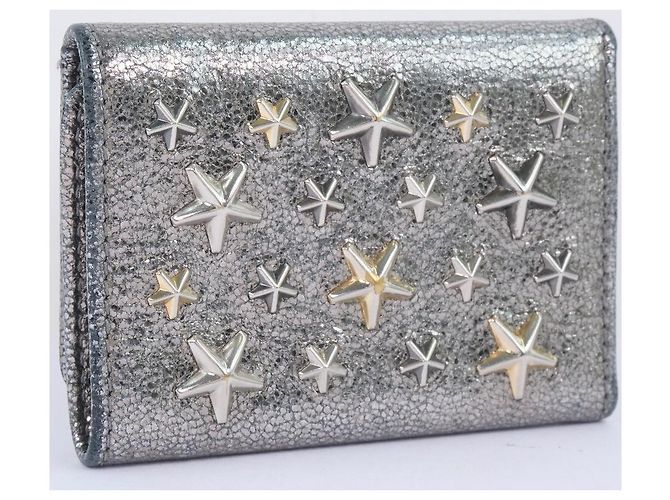 Jimmy Choo Star Studs Tri-fold Wallet - view 3