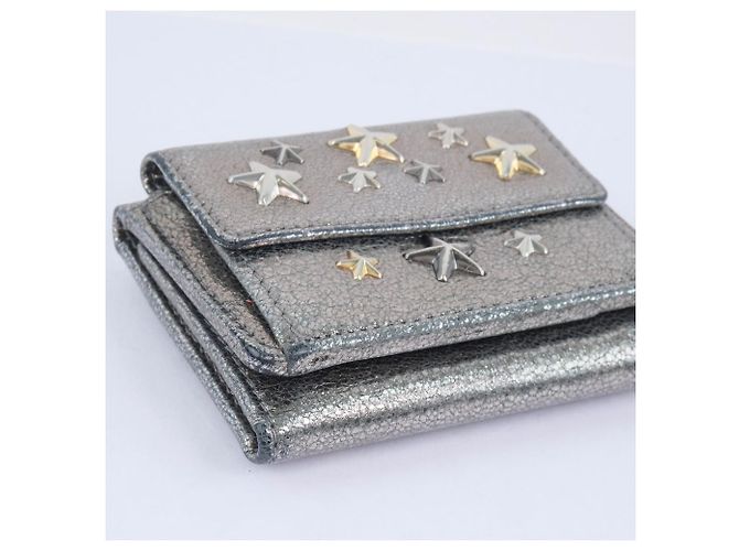 Jimmy Choo Star Studs Tri-fold Wallet - view 4
