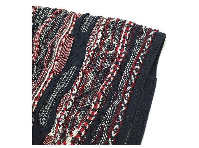 & Other Stories Snood in Lana Jacquard SHIPS JET BLUE Rosso - vista 4