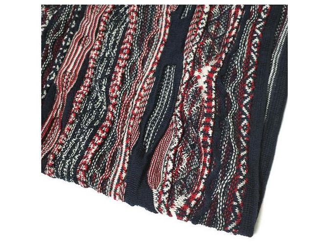 & Other Stories Snood in Lana Jacquard SHIPS JET BLUE Rosso - vista 5