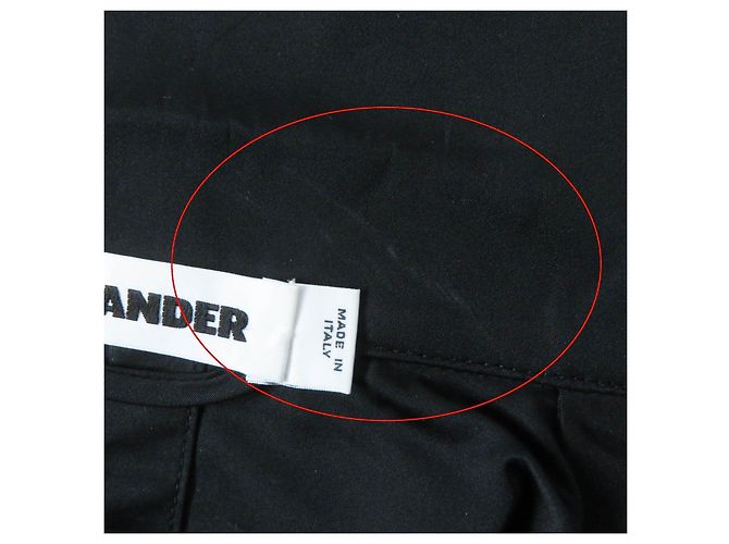 Abrigo largo Chester negro Jil Sander 34 mujeres - vista 11