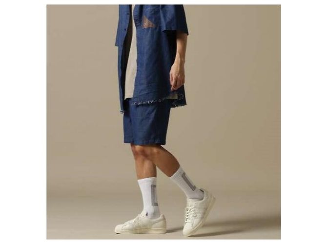 & Other Stories Pantaloncini in denim WHITELAND Limited Blu - vista 3