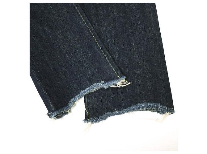& Other Stories Jeans de mezclilla Jonnlynx Cut-off de 5 bolsillos 28 Indigo Azul - vista 6