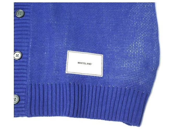 & Other Stories Cardigan azul con el logo de la escuela WHITELAND - vista 6