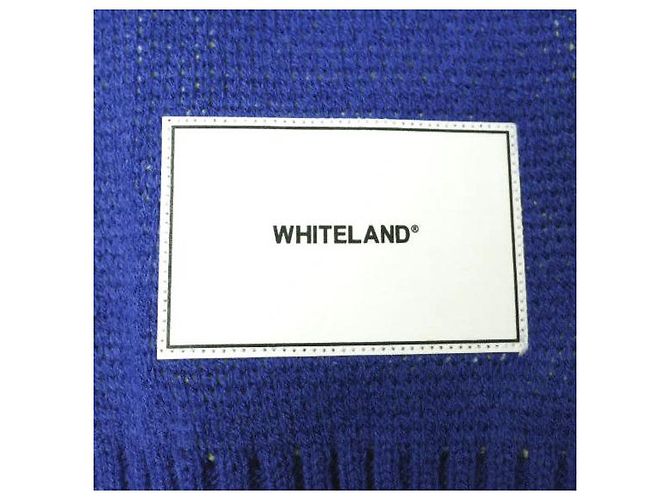 & Other Stories Cardigan azul con el logo de la escuela WHITELAND - vista 7