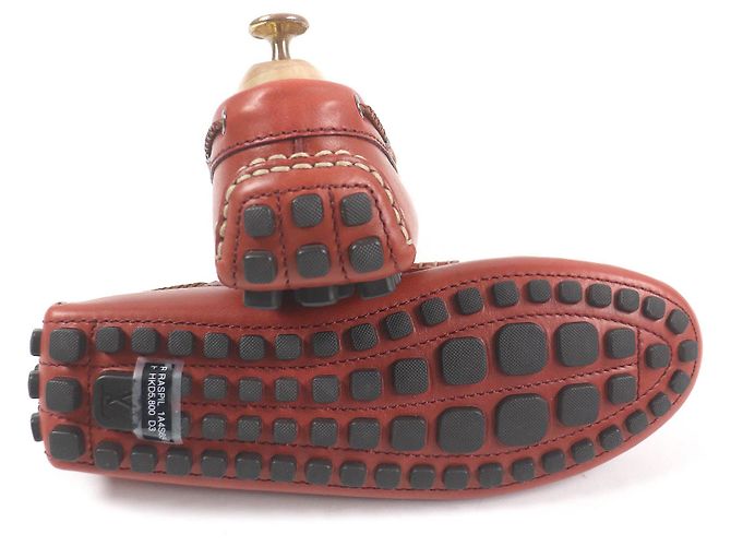 Louis Vuitton Wildleder Slipper 6.5 Rot - Ansicht 4