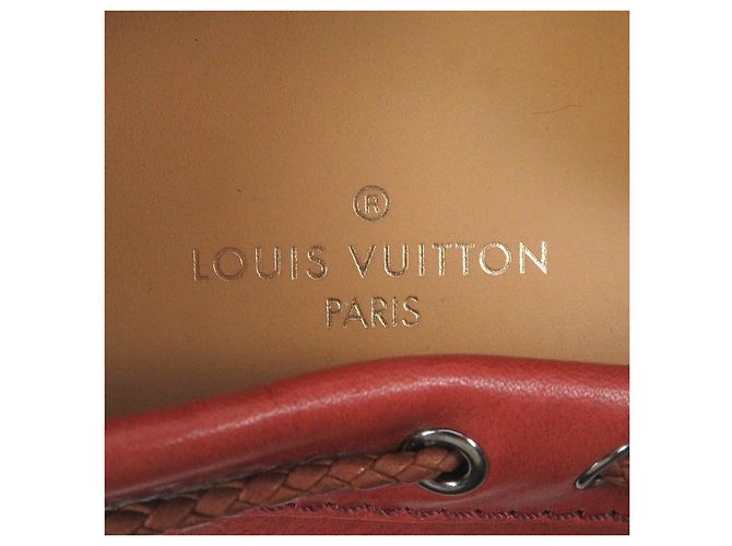 Louis Vuitton Wildleder Slipper 6.5 Rot - Ansicht 7