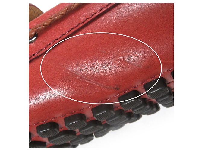 Louis Vuitton Wildleder Slipper 6.5 Rot - Ansicht 9