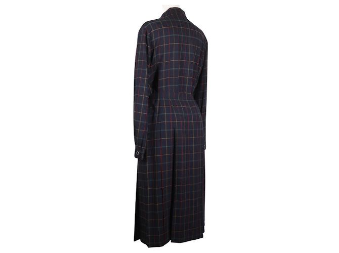 Set camicia e gonna a quadri vintage Burberry Nero - vista 3