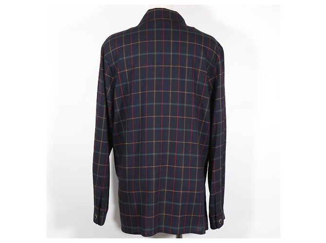Set camicia e gonna a quadri vintage Burberry Nero - vista 6