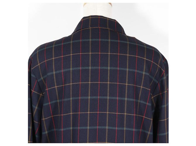 Set camicia e gonna a quadri vintage Burberry Nero - vista 7