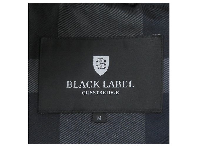 & Other Stories Polyester Check Pattern Blouson Parker Navy M Blue Navy blue - view 7