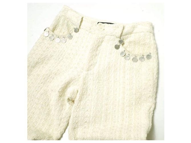 & Other Stories Benjamin Benmoyal Schlaghosen XS Beige - Ansicht 5