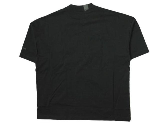 & Other Stories N.HOOLYWOOD COMPILE LINE Garment Dyed Cotton T Shirt Black - view 2