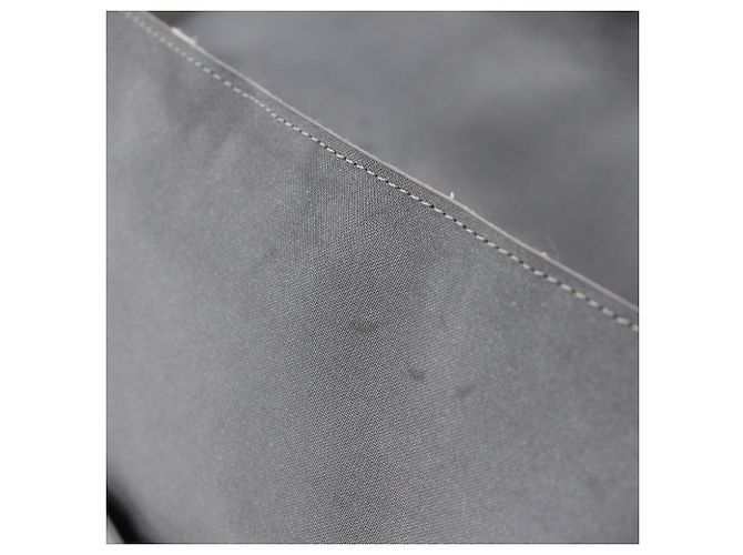 Chanel Nylon Logo Tote Bag Braun Grau - Ansicht 9