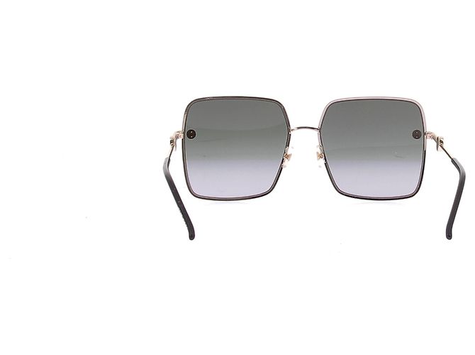 Elie Saab Gafas de sol oversized Dorado - vista 2