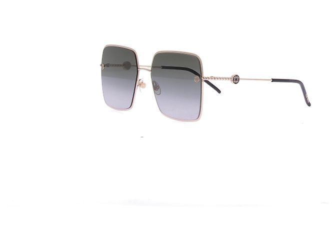 Elie Saab Gafas de sol oversized Dorado - vista 5