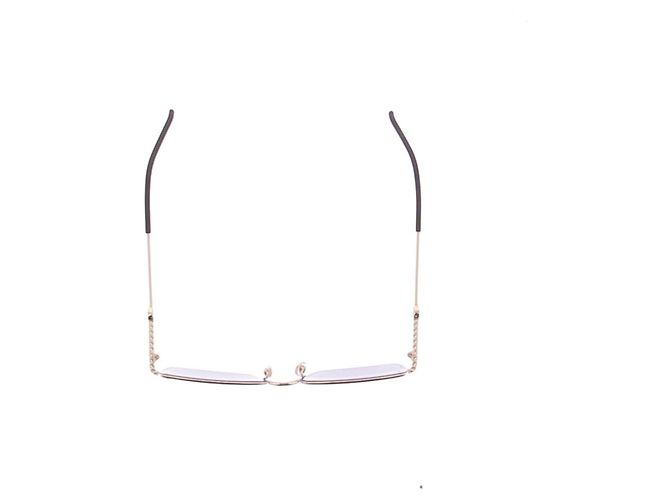 Elie Saab Gafas de sol oversized Dorado - vista 6