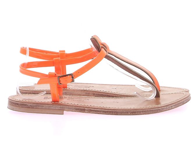 K Jacques Infradito arancione fluorescente - vista 3