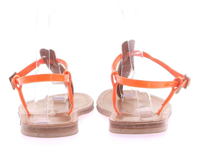 K Jacques Infradito arancione fluorescente - vista 5