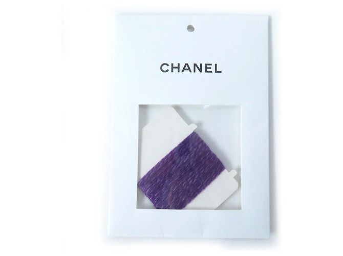 Chanel Strickkleid aus Wolle und Kaschmir lila 34 - Ansicht 10