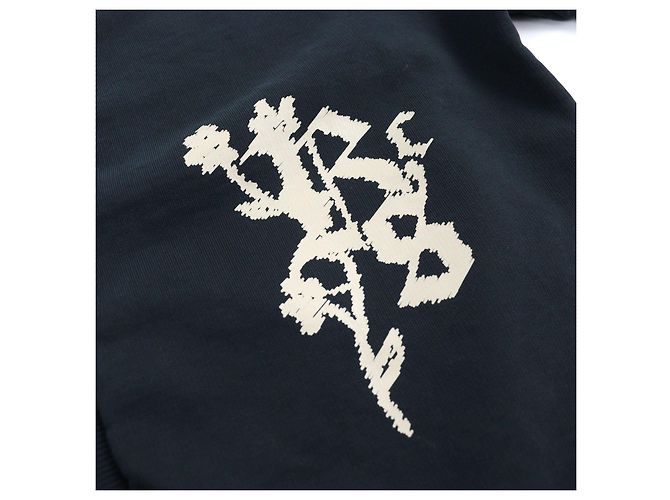 & Other Stories Cárdigan de forro polar de algodón con estampado floral negro beige L - vista 5