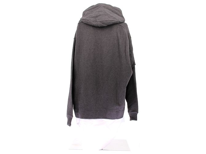 Autre Marque Sudadera gris PATOU con yugo de camisa - vista 2