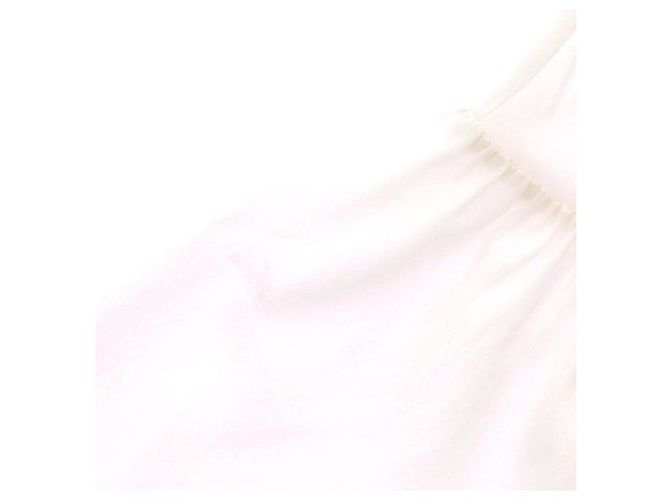 Blusa in seta Givenchy Ecru Cachi - vista 5