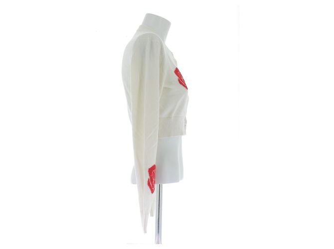 Barrie Cardigan aus einer Mischung von Kaschmir und Wolle Khaki - Ansicht 3
