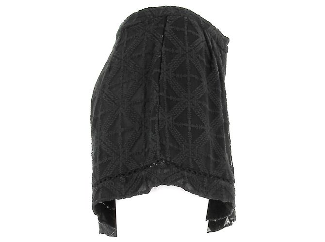 Pantaloncini in seta nera Zimmermann Nero - vista 3